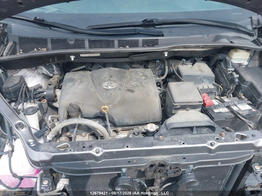2018 TOYOTA SIENNA VAN 3.5L V-6 DI, DOHC, VVT, 296HP