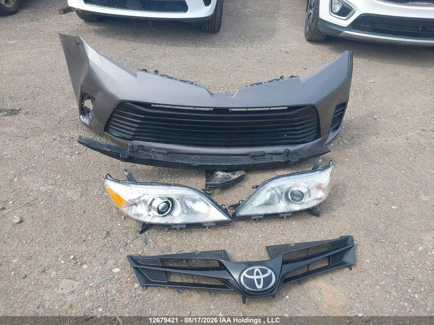 2018 TOYOTA SIENNA VAN 3.5L V-6 DI, DOHC, VVT, 296HP