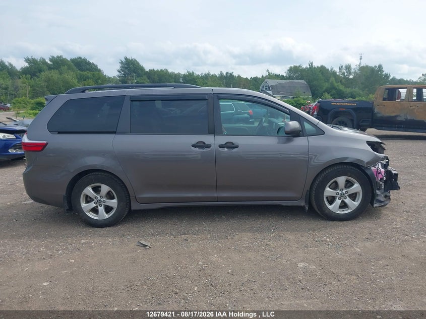 2018 TOYOTA SIENNA VAN 3.5L V-6 DI, DOHC, VVT, 296HP