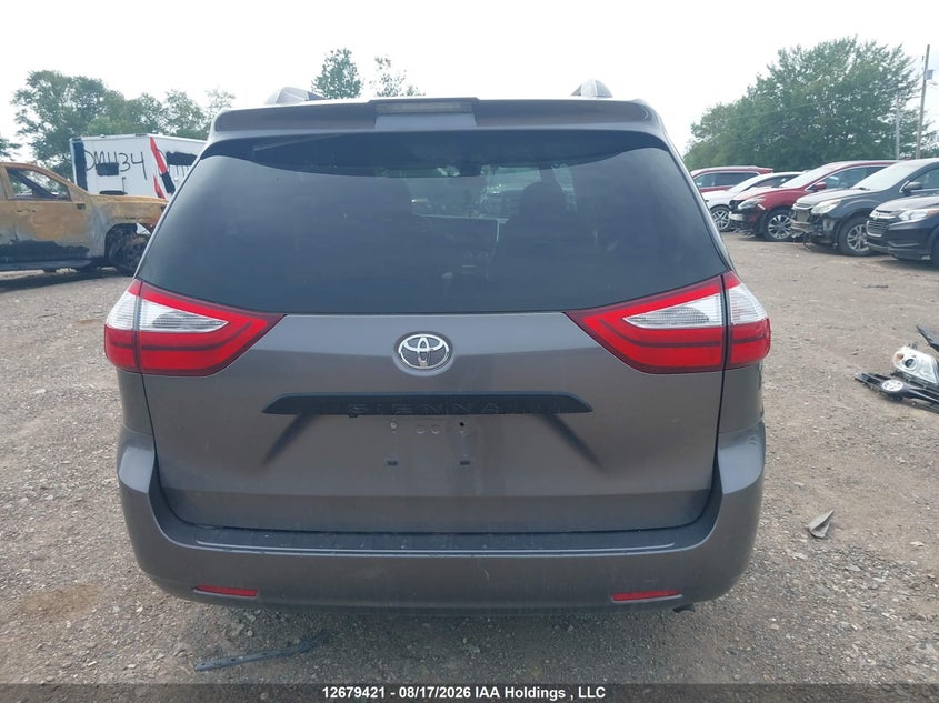 2018 TOYOTA SIENNA VAN 3.5L V-6 DI, DOHC, VVT, 296HP