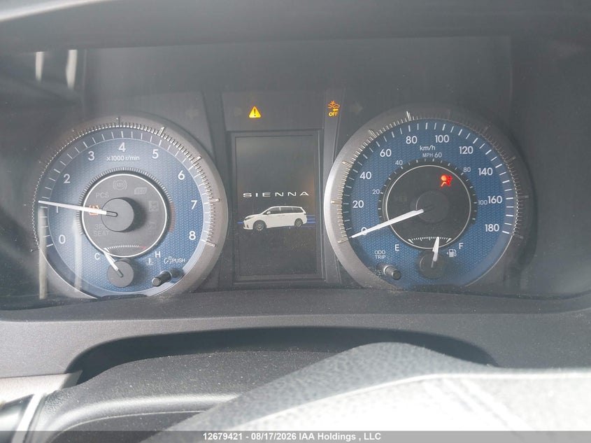 2018 TOYOTA SIENNA VAN 3.5L V-6 DI, DOHC, VVT, 296HP
