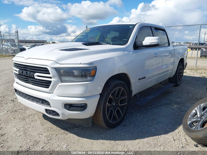 2021 RAM 1500, Theft Recovery, IAAI, VIN 1C6SRFVT5MN737702 — photo 2