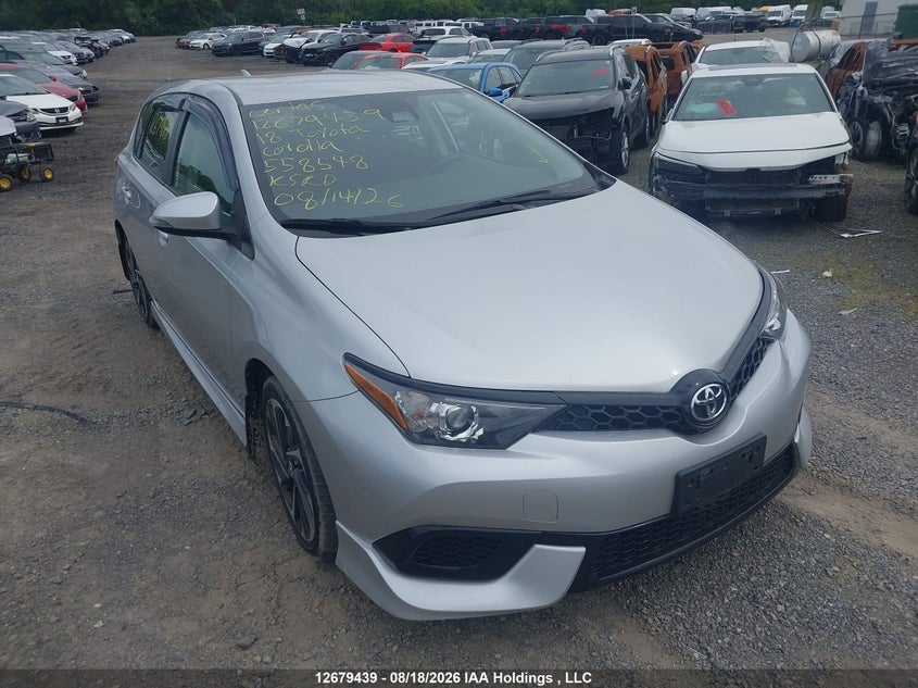 Vin: jtnkarje3jj558548, lot: 3083374, toyota corolla im 2018 img_1