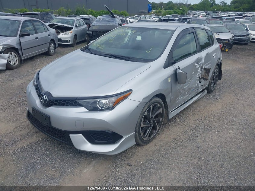Vin: jtnkarje3jj558548, lot: 3083374, toyota corolla im 20182