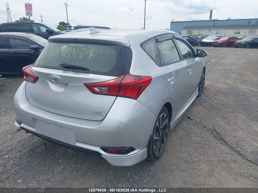 Vin: jtnkarje3jj558548, lot: 3083374, toyota corolla im 20184