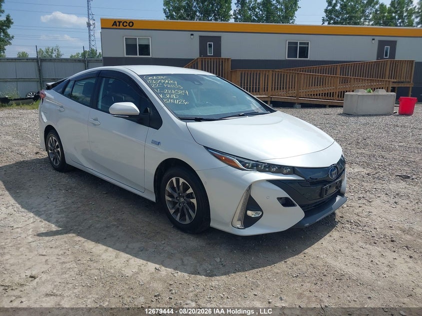 2022 Toyota Prius Prime Le/Xle/Limited, Удар сзади, IAAI, VIN JTDKAMFP5N3214084