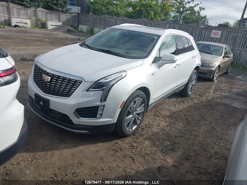 2024 Cadillac XT5, Удар ззаду, IAAI, VIN 1GYKNFRS1RZ703000 — фото 2