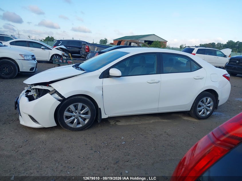 2015 TOYOTA COROLLA SEDAN 1.8L I-4 DOHC, VVT, 132HP