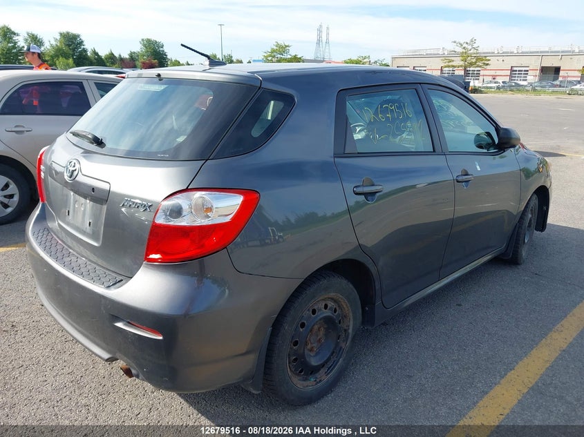 Vin: 2t1ku4ee8ac255592, lot: 3083451, toyota matrix 20104