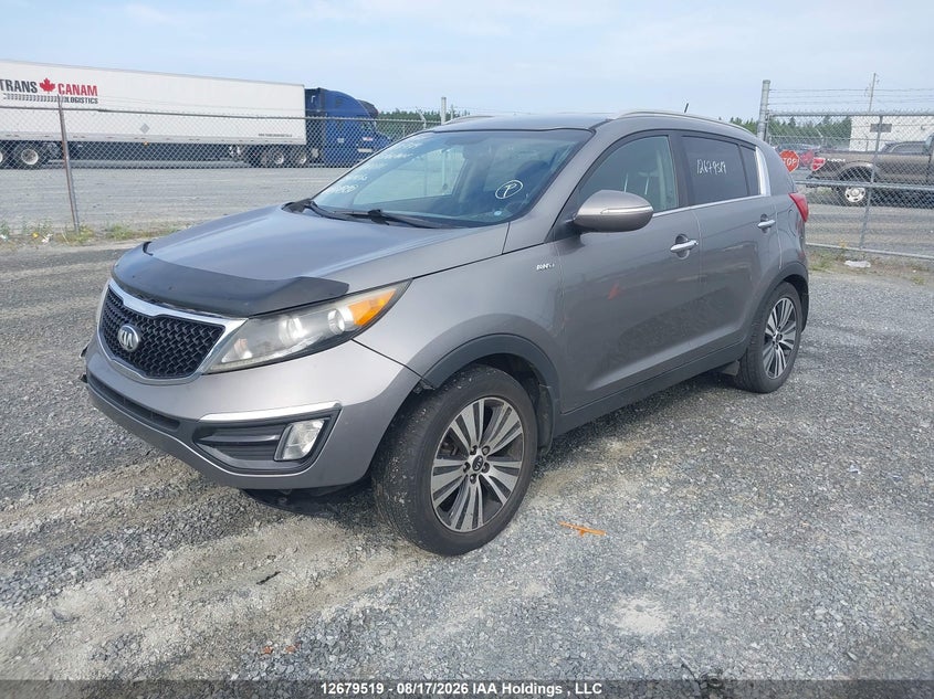 2016 Kia Sportage, Front, IAAI, VIN KNDPCCAC0G7818071 — photo 2