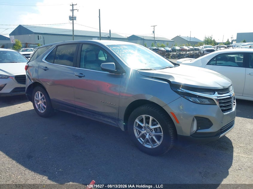 2024 Chevrolet Equinox Lt, Rear, IAAI, VIN 3GNAXUEG0RL189494