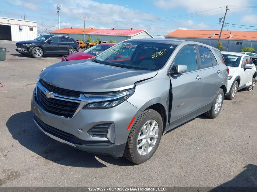 2024 Chevrolet Equinox Lt, Rear, IAAI, VIN 3GNAXUEG0RL189494 — photo 2