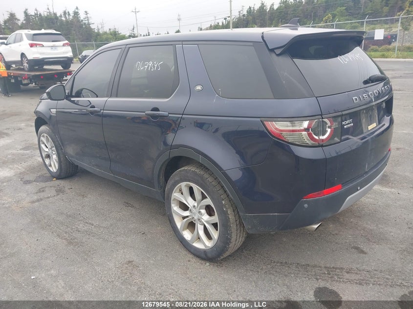 Vin: salcr2bgxgh585909, lot: 3083510, land rover discovery sport hse 20163