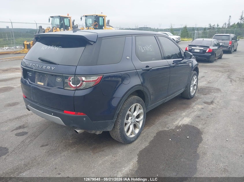 Vin: salcr2bgxgh585909, lot: 3083510, land rover discovery sport hse 20164