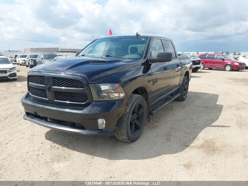 2019 RAM 1500, Repossession, IAAI, VIN 3C6RR7KT6KG665861 — photo 2
