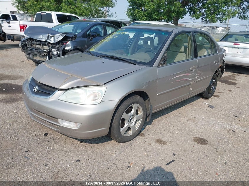 2001 Acura EL, Left Side, IAAI, VIN 2HHES366X1H005018 — photo 2