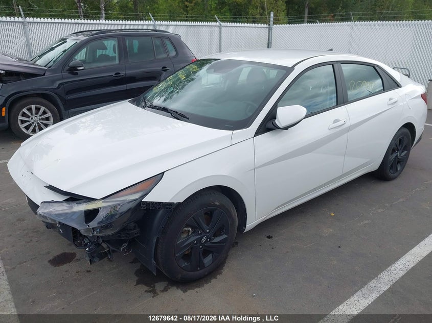 2023 Hyundai Elantra Preferred Ivt, Изъятое, IAAI, VIN KMHLM4AG0PU562256 — фото 2