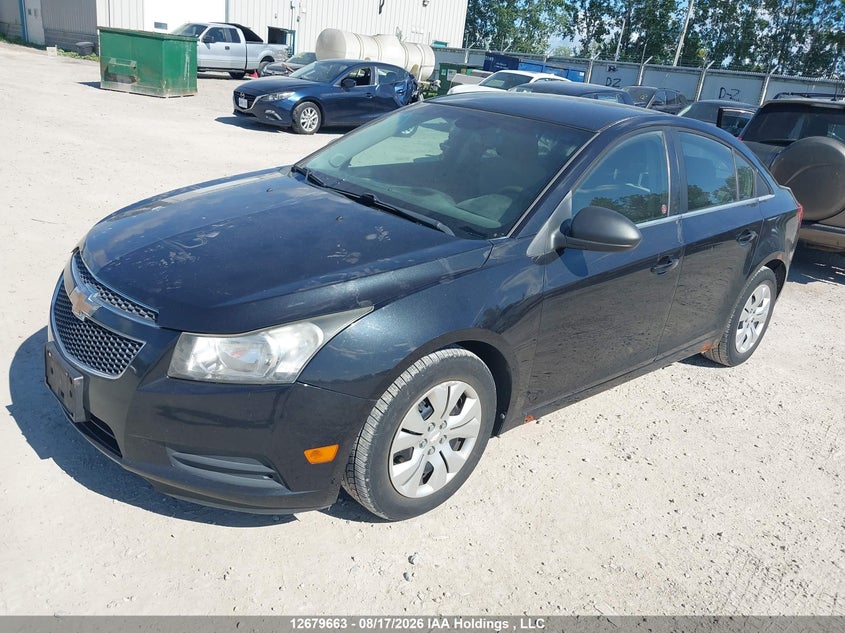 2012 Chevrolet Cruze Ls, Front, IAAI, VIN 1G1PC5SH6C7133078 — photo 2