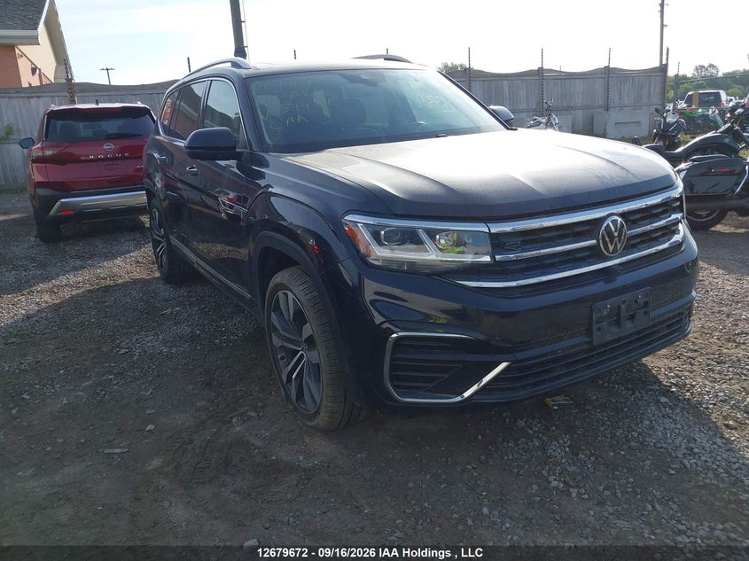 2023 Volkswagen Atlas Sel Premium R-Line, Удар ззаду, IAAI, VIN 1V2FR2CA7PC544745