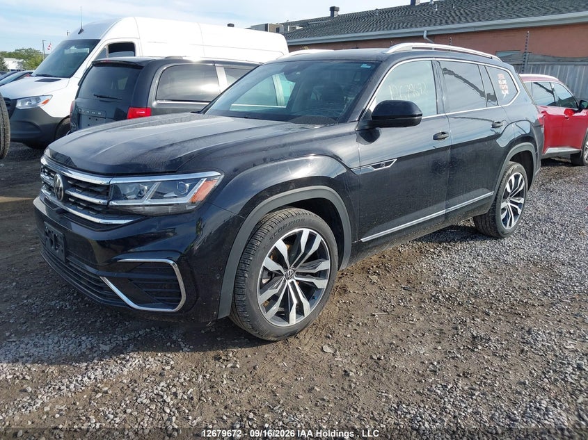 2023 Volkswagen Atlas, Удар ззаду, IAAI, VIN 1V2FR2CA7PC544745 — фото 2