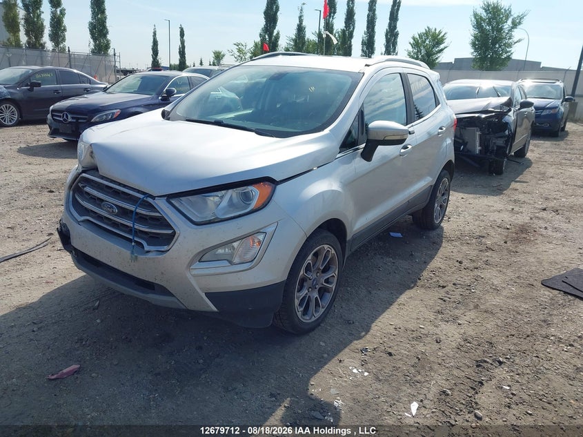 2018 Ford Ecosport Titanium, Front, IAAI, VIN MAJ6P1WL7JC187157 — photo 2