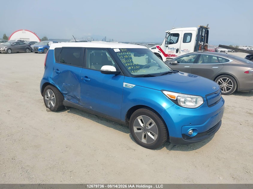 2019 Kia Soul Ev +, Rear, IAAI, VIN KNDJX3AE2K7037914