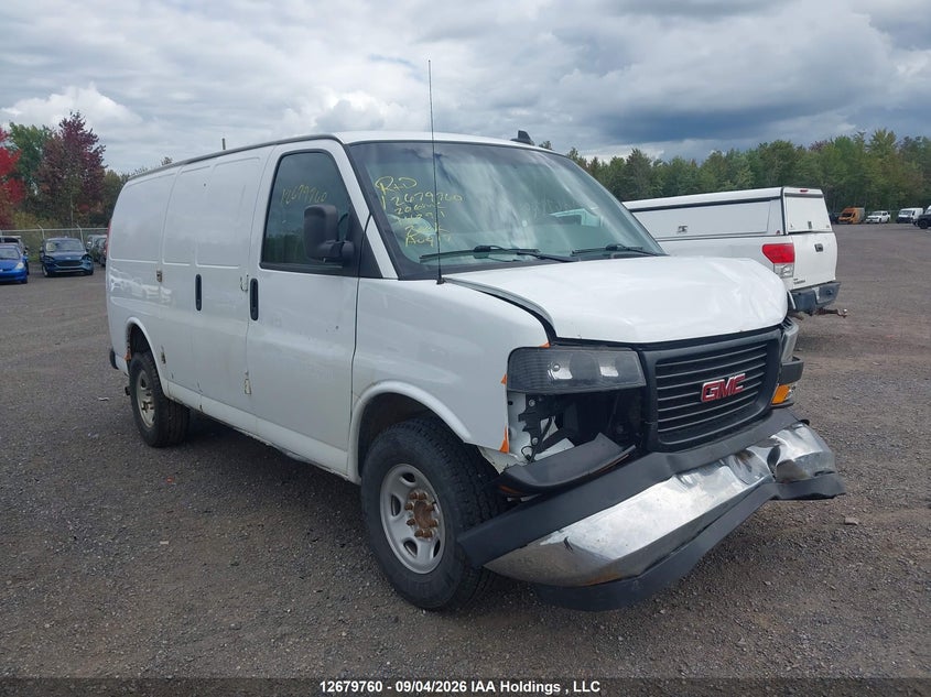 2020 GMC Savana 2500 Work Van, Front, IAAI, VIN 1GTW7AFP5L1142911