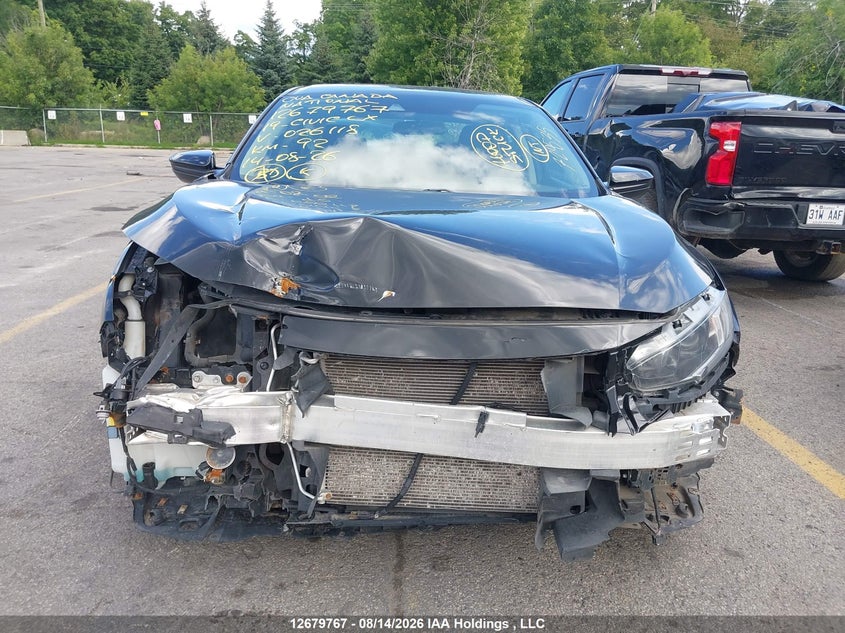 2019 HONDA CIVIC SEDAN 2.0L I-4 DOHC, VVT, 158HP