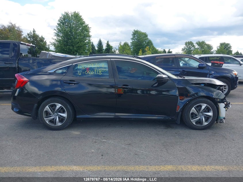2019 HONDA CIVIC SEDAN 2.0L I-4 DOHC, VVT, 158HP