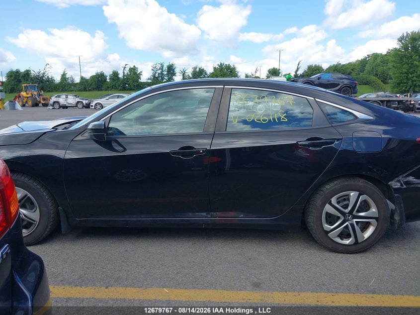 2019 HONDA CIVIC SEDAN 2.0L I-4 DOHC, VVT, 158HP