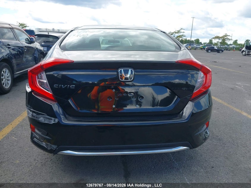 2019 HONDA CIVIC SEDAN 2.0L I-4 DOHC, VVT, 158HP
