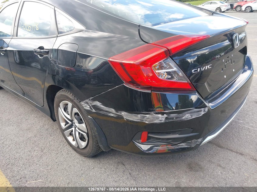 2019 HONDA CIVIC SEDAN 2.0L I-4 DOHC, VVT, 158HP