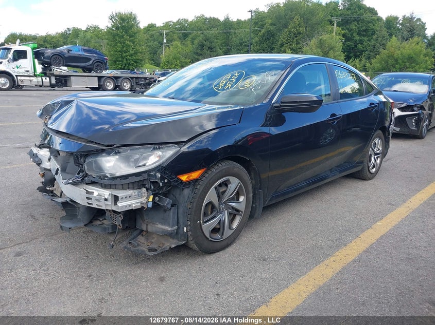 2019 HONDA CIVIC SEDAN 2.0L I-4 DOHC, VVT, 158HP