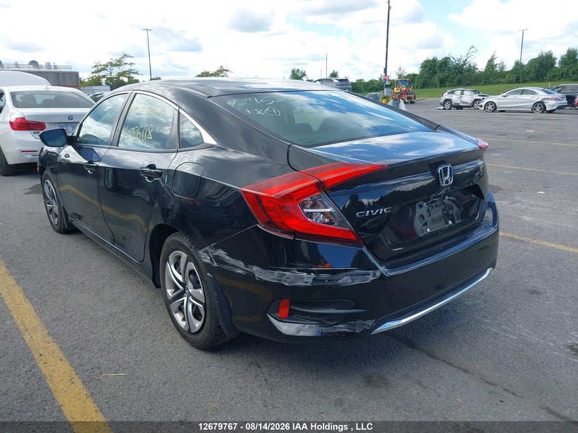 2019 HONDA CIVIC SEDAN 2.0L I-4 DOHC, VVT, 158HP