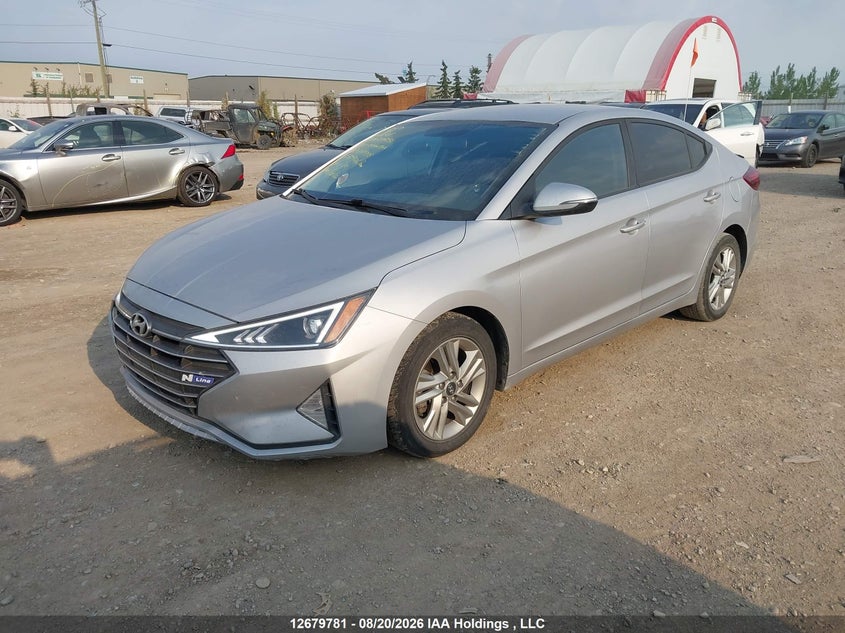 2020 Hyundai Elantra Sel/Value/Limited, Удар сзади, IAAI, VIN KMHD84LF5LU951918 — фото 2