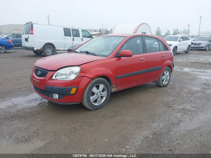 2008 Kia Rio, Front, IAAI, VIN KNADE163X86429288 — photo 2