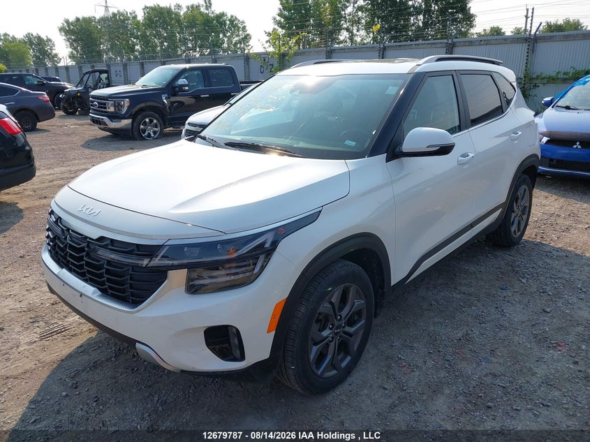 2024 Kia Seltos, Rear, IAAI, VIN KNDEUCAA5R7657870 — photo 2