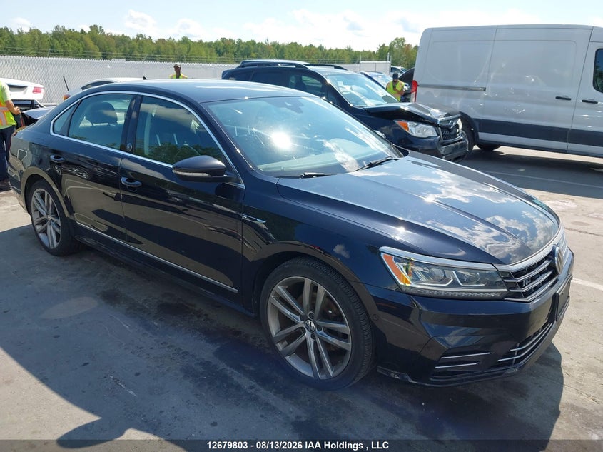 2019 Volkswagen Passat Wolfsburg Edition, Удар сзади, IAAI, VIN 1VWKA7A37KC008652