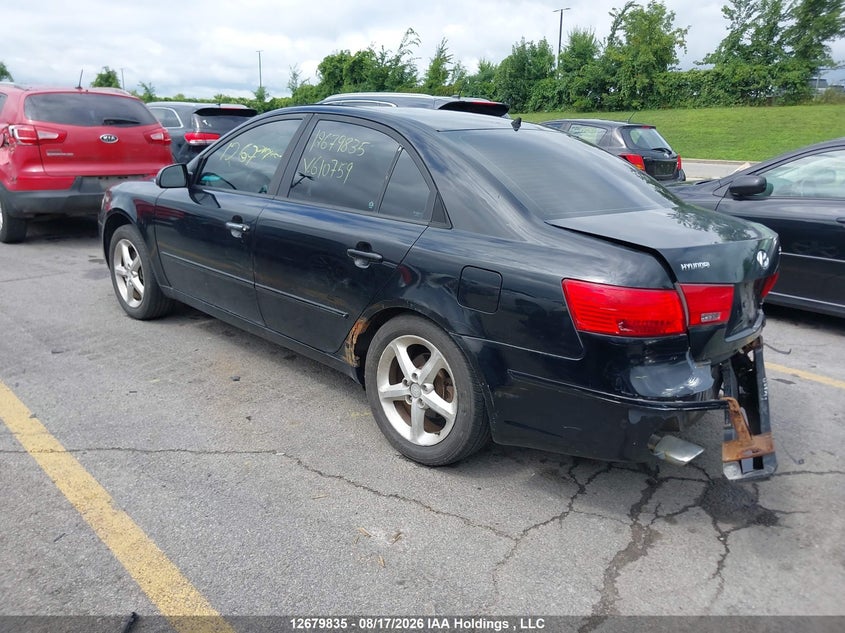 Vin: 5npet4af3ah610759, lot: 3083831, hyundai sonata 20103