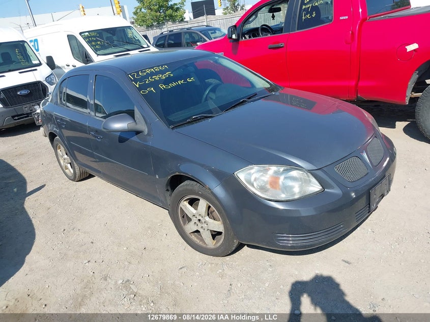 2009 Pontiac G5 Se, Удар сзади, IAAI, VIN 1G2AS55H797268305