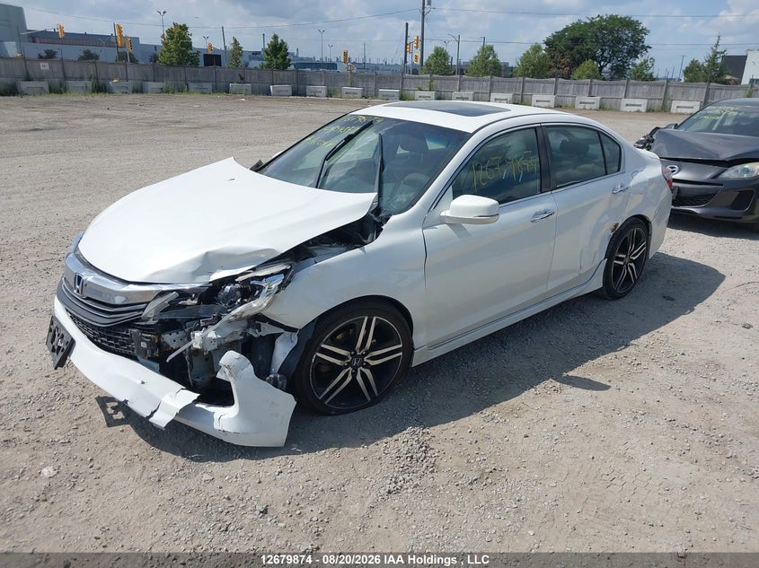 2017 Honda Accord Sport, Front, IAAI, VIN 1HGCR2F53HA804379 — photo 2