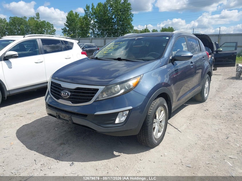 2013 Kia Sportage, Charity, IAAI, VIN KNDPBCA22D7376576 — photo 2