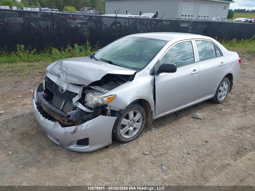 2010 Toyota Corolla Ce, Front, IAAI, VIN 2T1BU4EE6AC504147 — photo 2