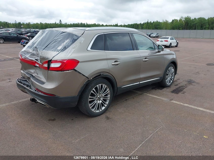 Vin: 2lmpj8lr7jbl37642, lot: 3083905, lincoln mkx reserve 20184