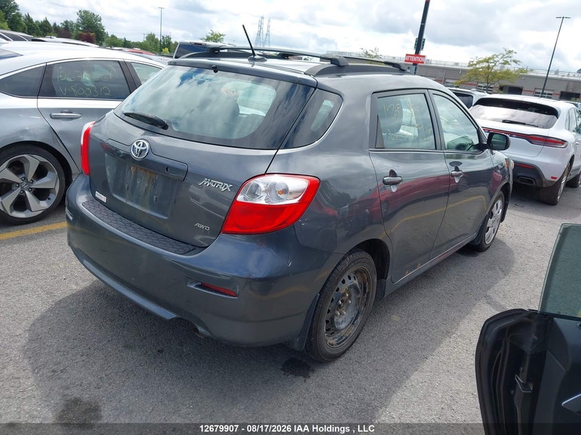 Vin: 2t1le4ee8bc019429, lot: 3083912, toyota matrix 20114