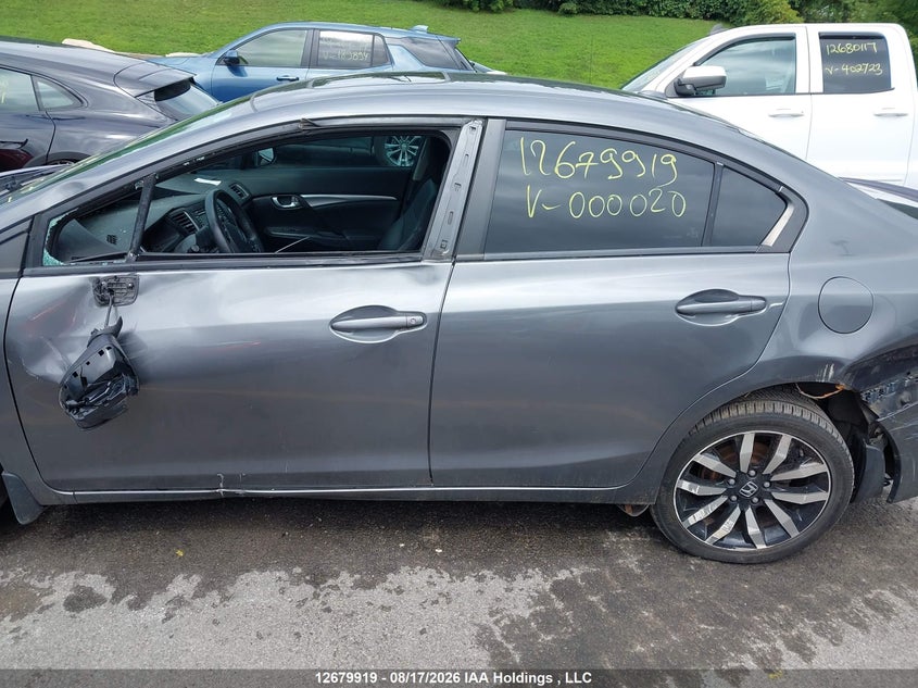 2013 HONDA CIVIC SEDAN 1.8L I-4 VVT, 140HP