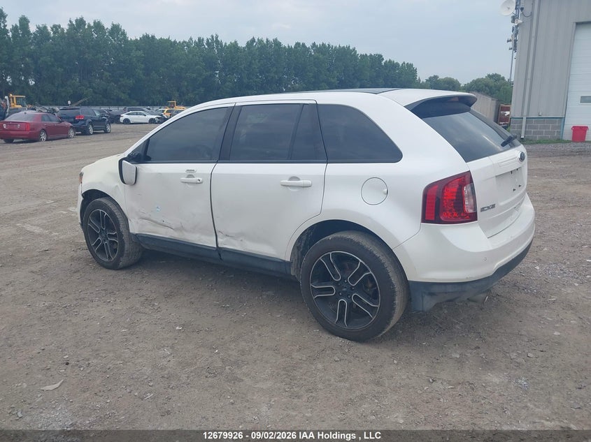 Vin: 2fmdk3jc6dba91992, lot: 3083931, ford edge sel 20133