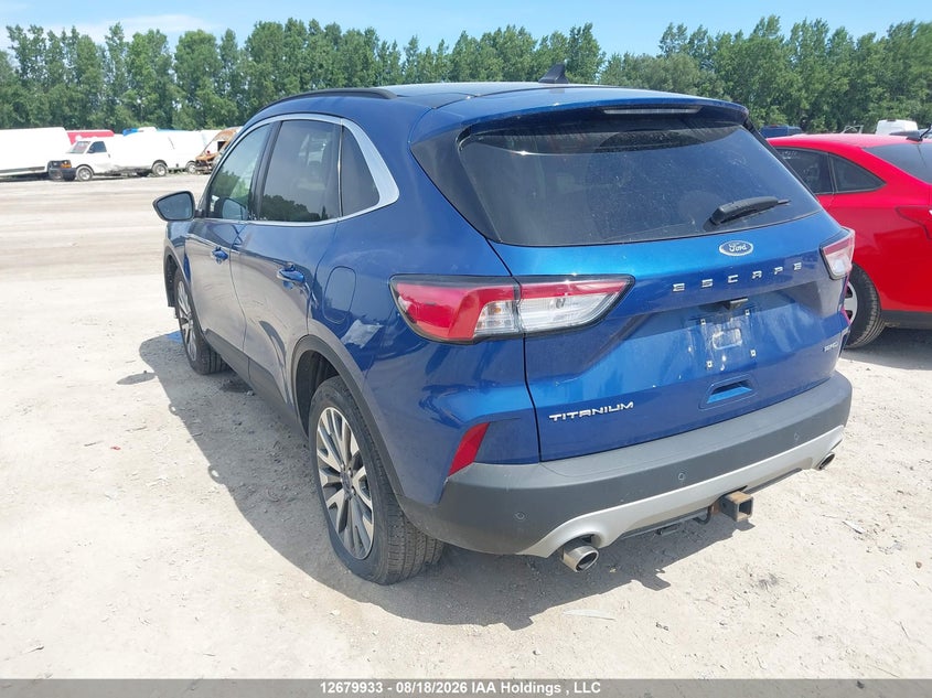 Vin: 1fmcu9j93nub88656, lot: 3083938, ford escape titanium 20223