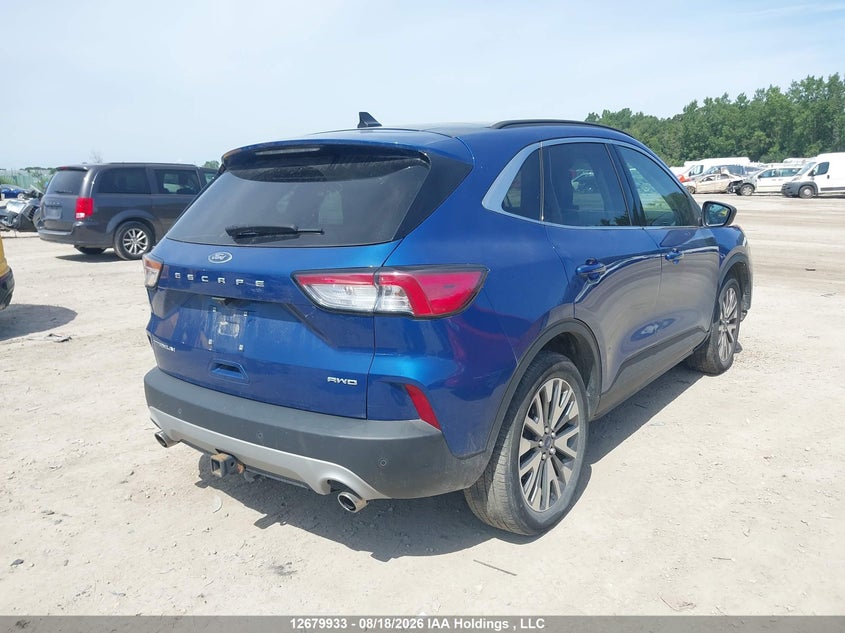 Vin: 1fmcu9j93nub88656, lot: 3083938, ford escape titanium 20224