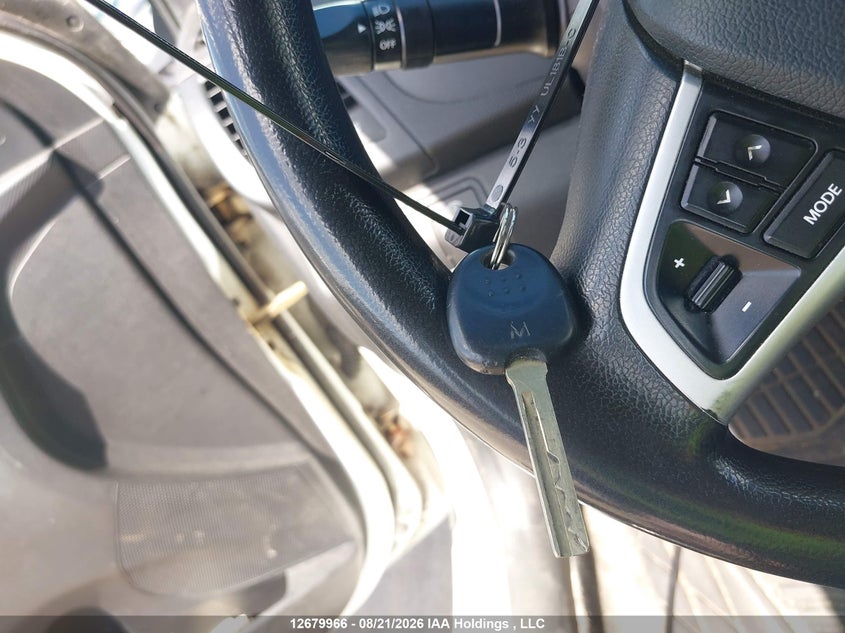 2012 HYUNDAI ACCENT HATCHBACK 1.6L I4 FI DOHC 16V NF4